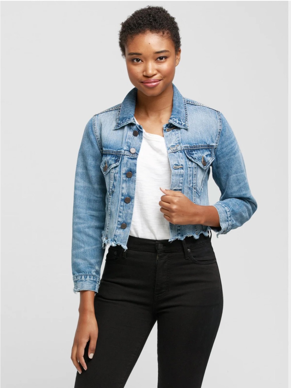 ABLE The Naibi Cropped Jacket - Large